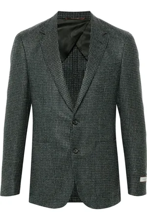 CANALI Blazer con motivo pied-de-poule