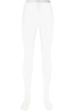 Comme des Garçons Leggings con inserti a rete