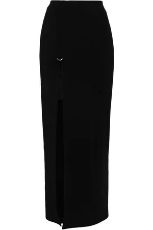 MUGLER Gonna lunga con spacco laterale