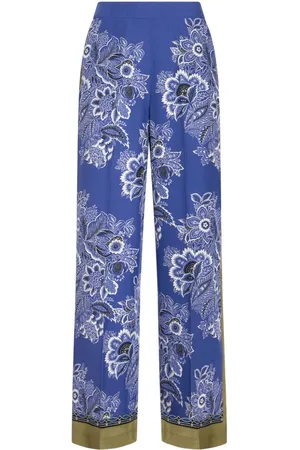 Etro Pantaloni dritti con stampa