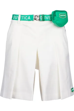 Duvetica Shorts effetto gonna a pieghe