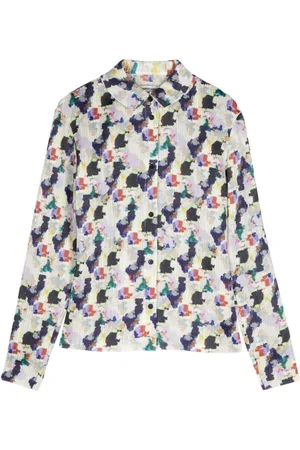 HENRIK VIBSKOV Camicia Remember con stampa astratta