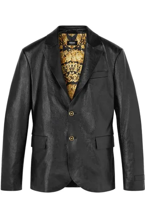 VERSACE Blazer in pelle