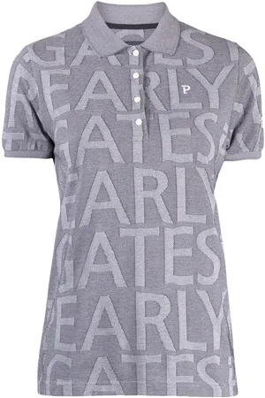 PEARLY GATES Polo con effetto jacquard