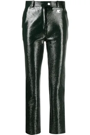 Courrèges Pantaloni slim in vinile