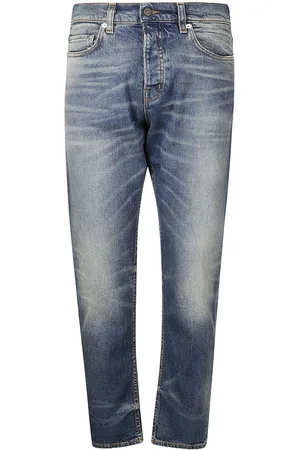 haikure Jeans slim con applicazione