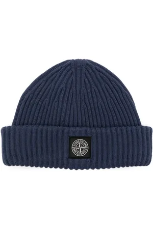 Stone Island Berretto con applicazione Compass