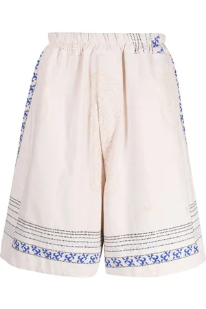 BY WALID Shorts con cavallo basso