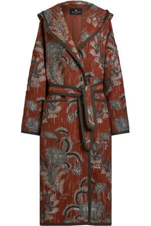 Etro Cappotto con effetto jacquard