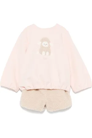 Il gufo Set shorts con applicazione