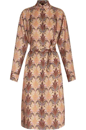 Etro Chemisier midi con stampa paisley