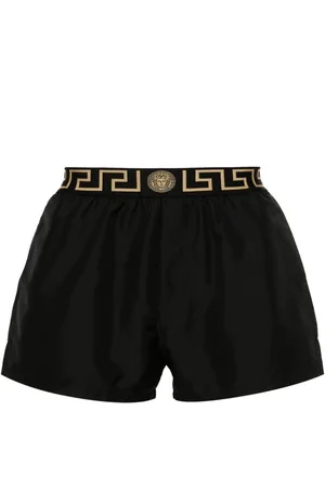 VERSACE Costume da bagno con bordo Greca