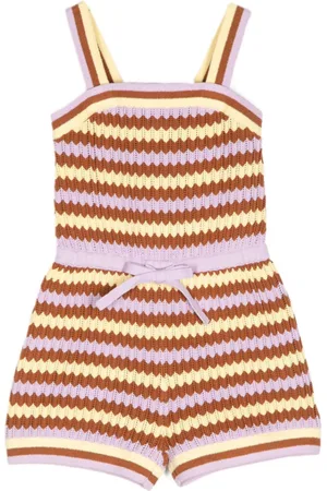 ZIMMERMANN Tuta corta Pop Knit