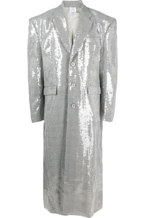 Vetements Cappotto con paillettes
