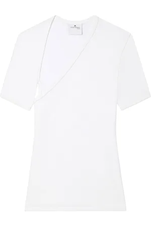 Courrèges T-shirt asimmetrica
