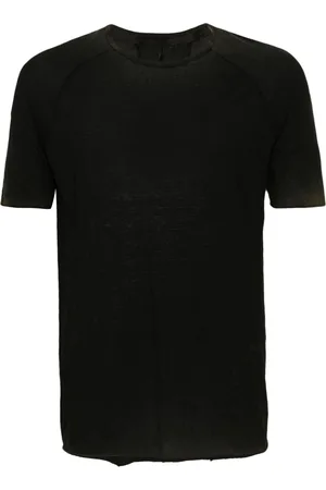 MASNADA T-shirt con effetto candeggiato