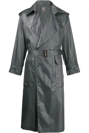 Issey Miyake Trench doppiopetto anni 