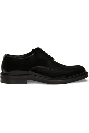 Dolce & Gabbana Derby con placca logo DG
