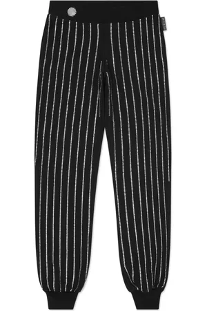 Philipp Plein Pantaloni sportivi con cristalli
