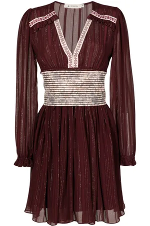 Lethicia Bronstein Agar lurex-detail minidress