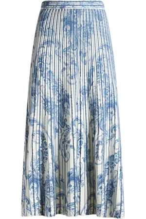 Etro Gonna midi con stampa paisley