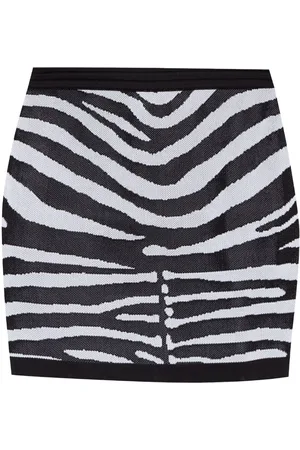 Balmain Gonna zebrata