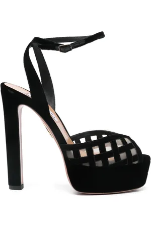 Aquazzura Sandali Romance con plateau 130mm