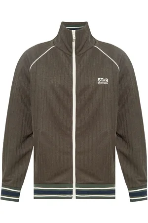 Golden Goose Giacca sportiva con applicazione logo