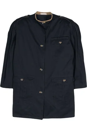 VERSACE Giacca stile militare con bottoni anni 