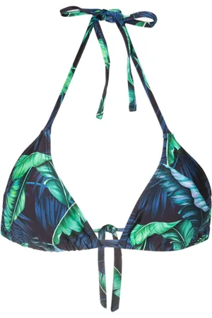 Lygia & Nanny Top bikini Iasmim con stampa