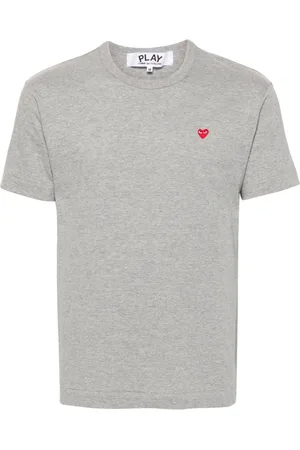 Comme des Garçons T-shirt con applicazione Heart
