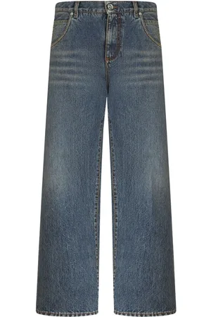 Etro Jeans crop a gamba ampia