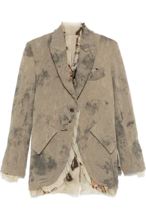 CHIAHUNG SU Blazer testurizzato