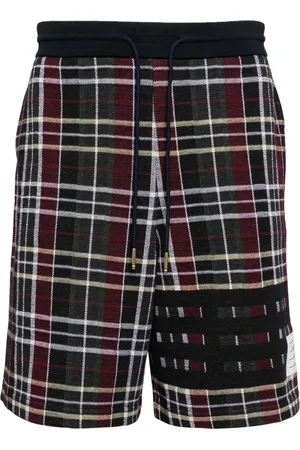 Thom Browne Shorts sportivi a quadri