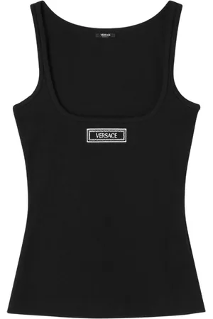 VERSACE Canotta con ricamo