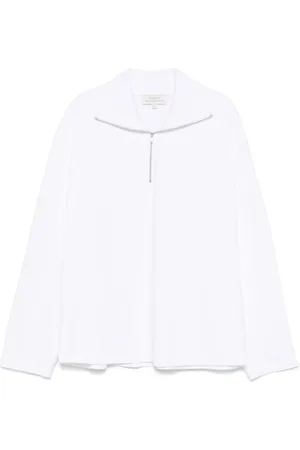 STUDIO NICHOLSON Felpa con mezza zip