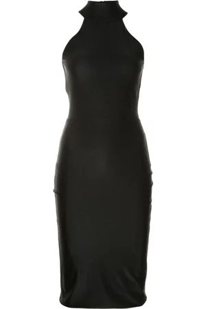 Lethicia Bronstein Abito midi Audrey a collo alto