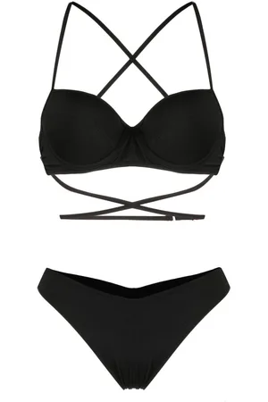 Noire Swimwear Set bikini con stile a balconcino