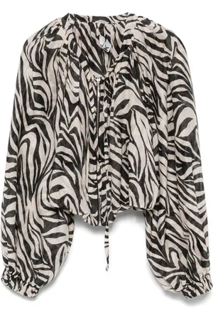 PNK Bomber crop con stampa