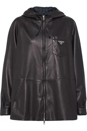 Prada Giacca oversize con cappuccio