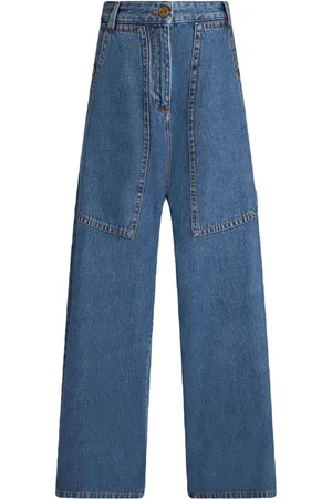 Etro Jeans a gamba ampia Pegaso