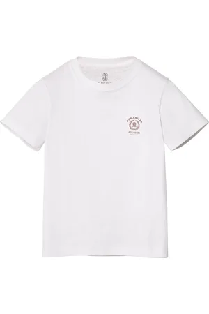 Brunello Cucinelli T-shirt con stampa Solomei