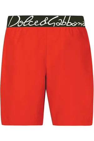 Dolce & Gabbana Costume da bagno con banda logo