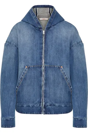 VALENTINO GARAVANI Giacca denim con cappuccio