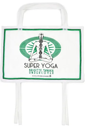 UNDERCOVER Borsa tote con stampa grafica