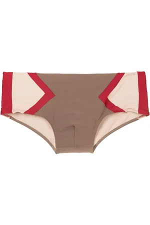 AMIR SLAMA Costume da bagno con design color-block