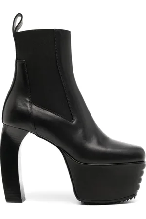 Rick Owens Stivali con plateau 125mm