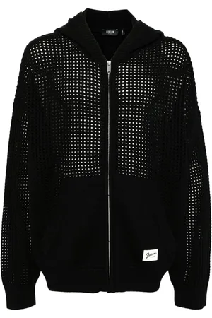 FIVE CM Cardigan con cappuccio