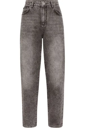 Philipp Plein Jeans affusolati a vita alta