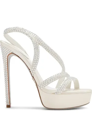 RENE CAOVILLA Sandali Lisa con plateau 130mm